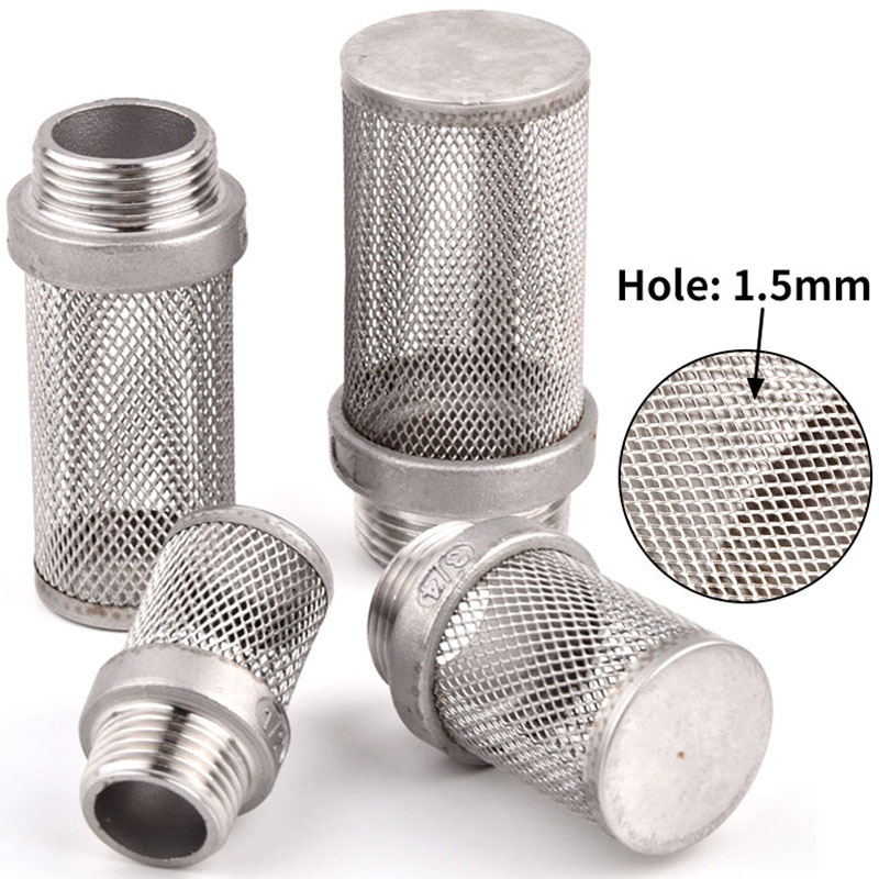 Aquarium Fish Trap - Filtre à filetage mâle en acier