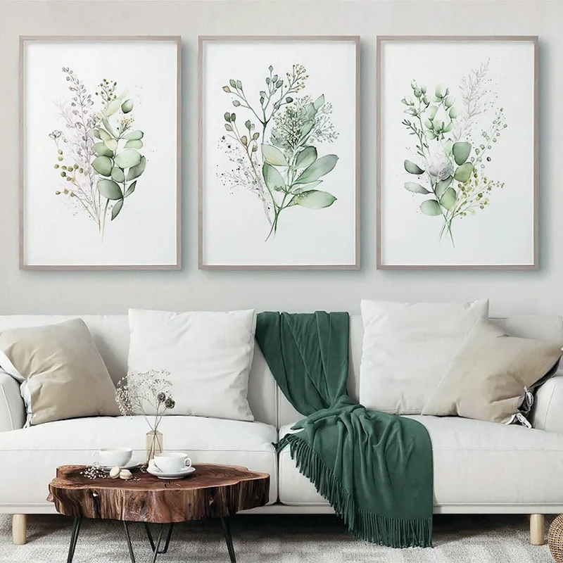 Live Plant Fertilizer - Affiche Murale Abstraite Moderne Nordique Classique,