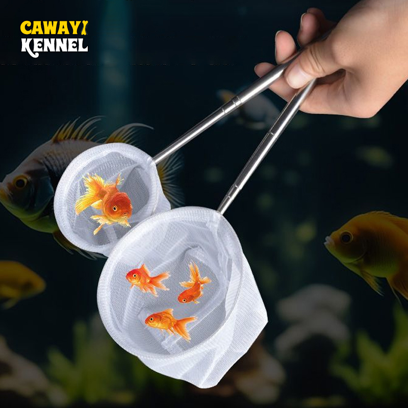 Fish Net Handle - Filet d'aquarium à poignée carrée et