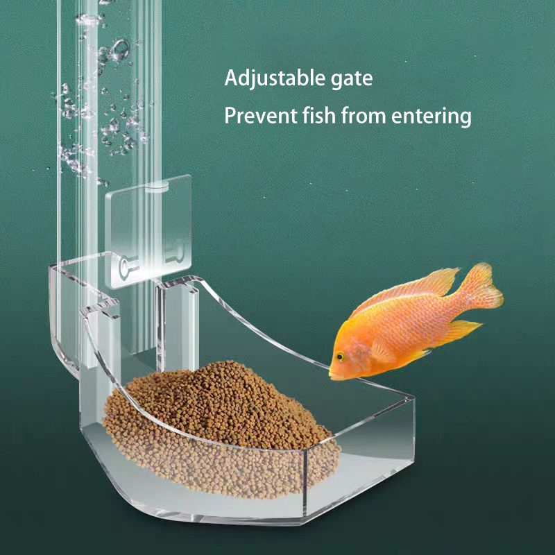 Aquarium Fish Variety - Tube d'alimentation en acrylique pour Aquarium,