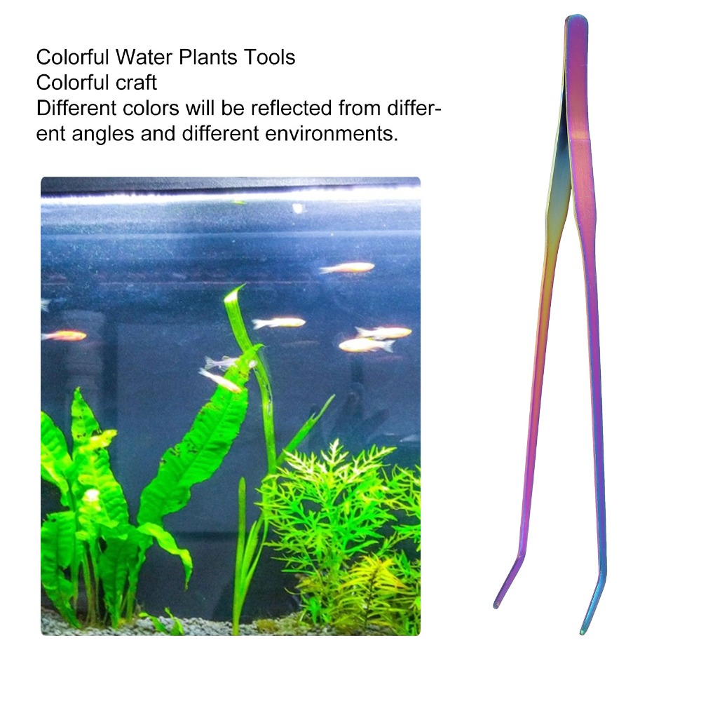 Aquarium Fish Rainbow - Pince à épiler pour aquarium en