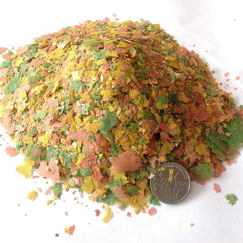 Aquarium Fish Rainbow - Poisson ornemental tranche fine nourriture aliments
