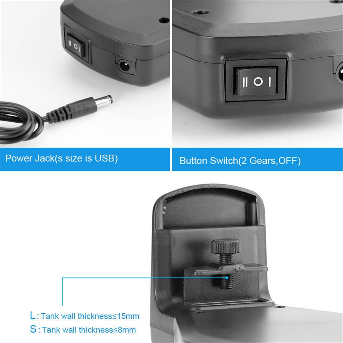 Aquarium Fish Uk - Ventilateur de refroidissement pour mini-aquarium avec