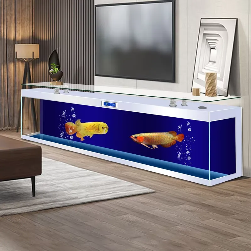 Aquarium Fish Low Maintenance - Support TV carré pour aquarium, grand