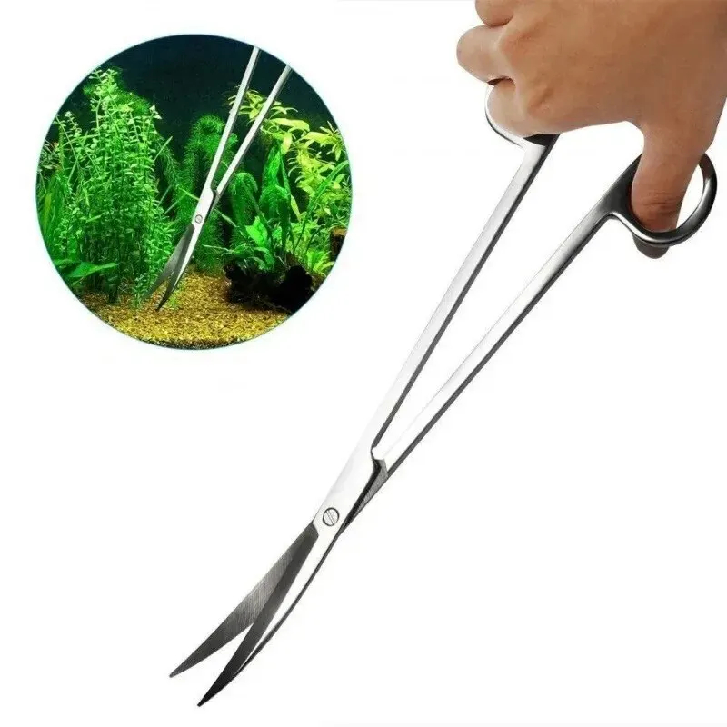 Aquarium Fish Tank Cleaner - Ciseaux d'aquarium, outil de nettoyage Extra
