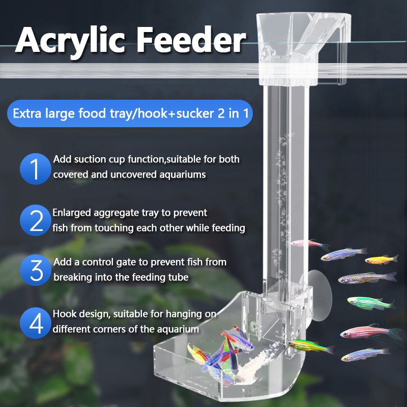 Tube d'alimentation en acryliq - Aquarium Fish Variety avis et prix