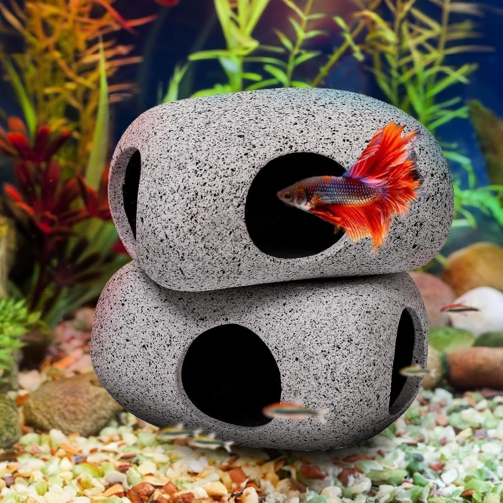 Roc de cachette pour aquarium  - Aquarium Fish Hide avis et prix
