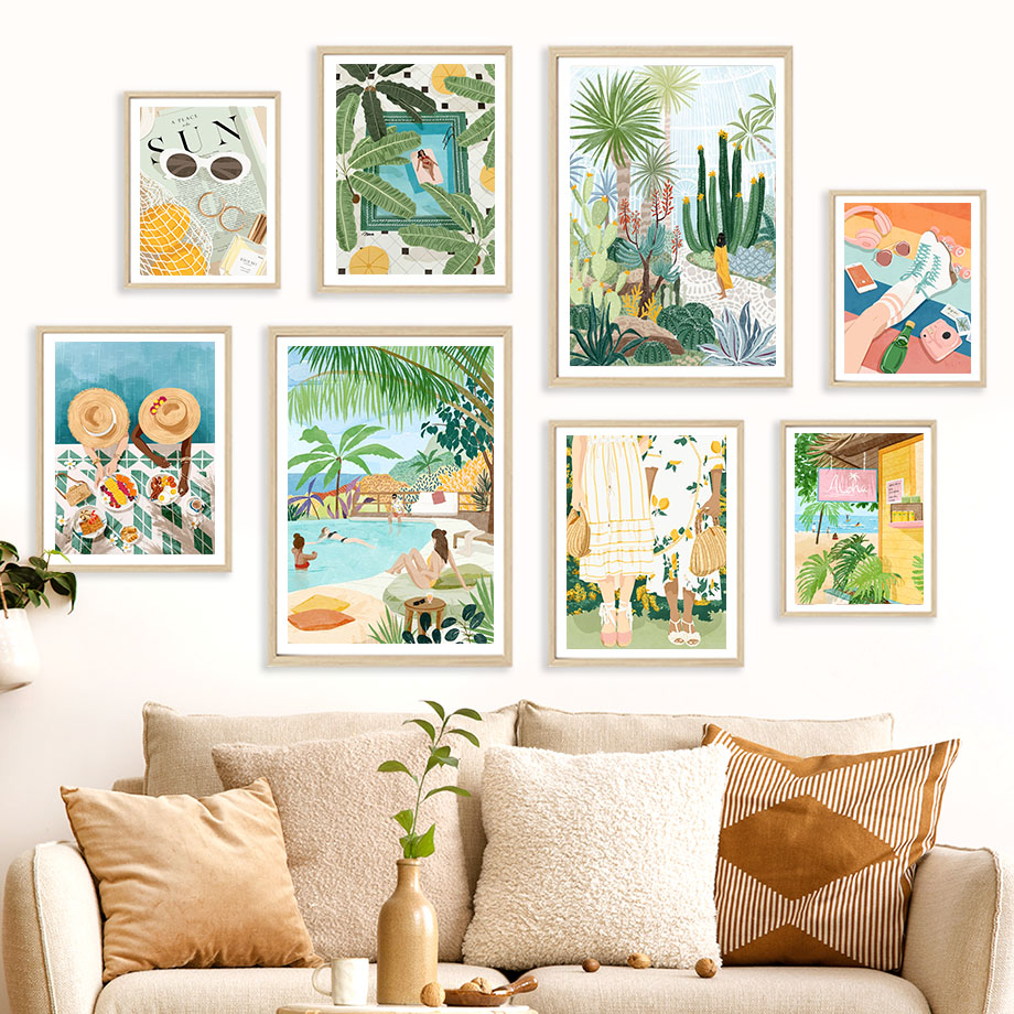 Toile d'art mural de feuilles  - Live Plant Fertilizer avis et prix