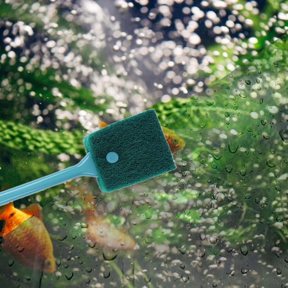 Éponge de nettoyage double fac - Aquarium Fish Tank Cleaner avis et prix