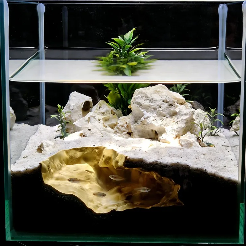 Cache pour animaux de compagni - Aquarium Fish Hide avis et prix