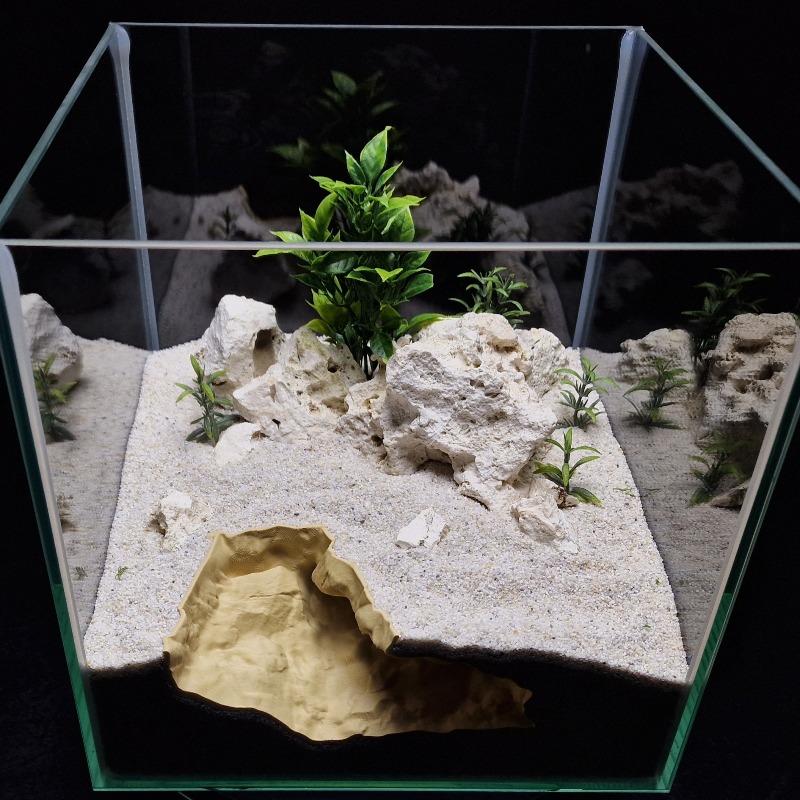 Cache pour animaux de compagni - Aquarium Fish Hide avis et prix