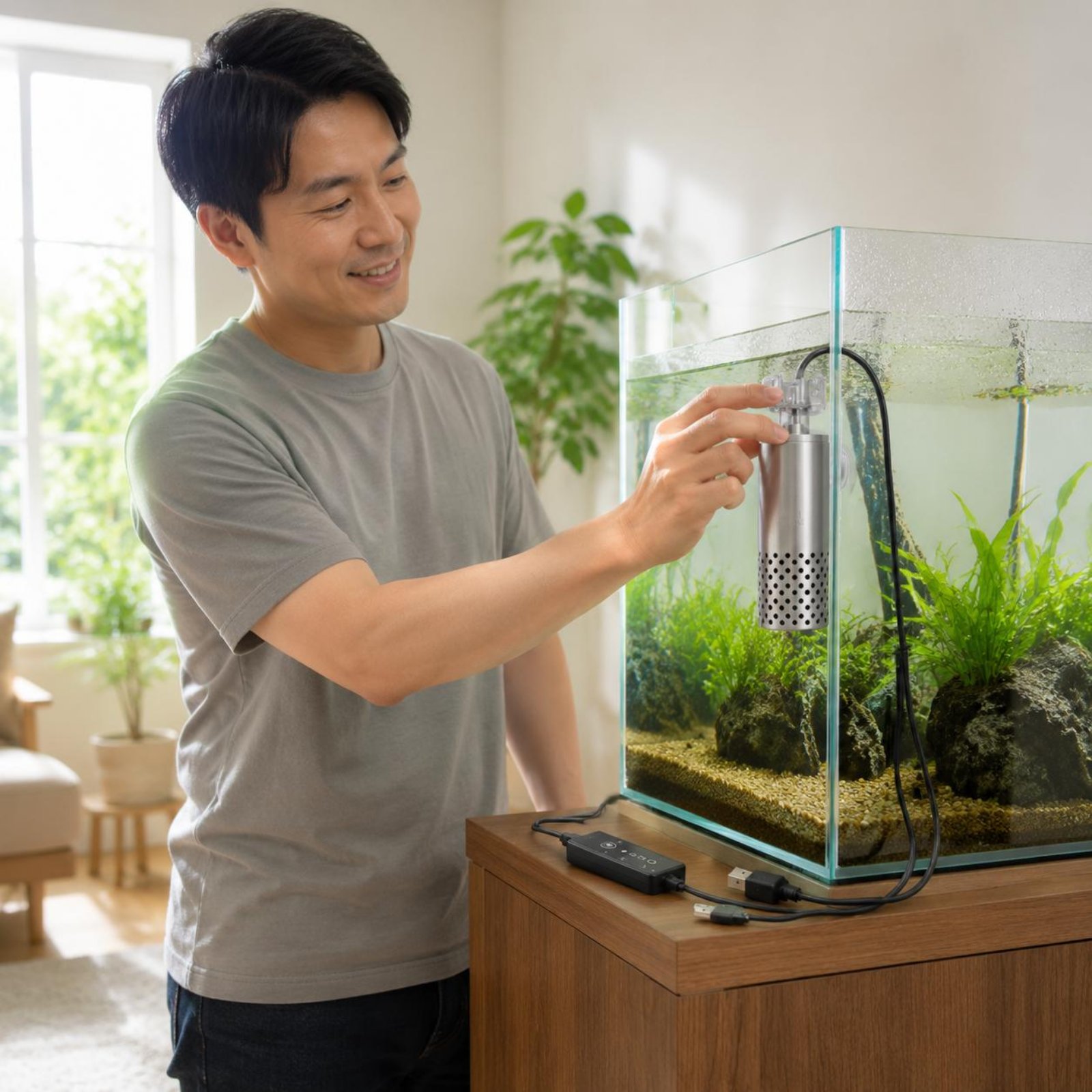 Épurateur de surface électriqu - Aquarium Fish Low Maintenance avis et prix