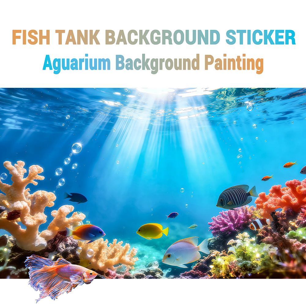 Coraux multicolores, peinture  - Aquarium Fish Rainbow avis et prix