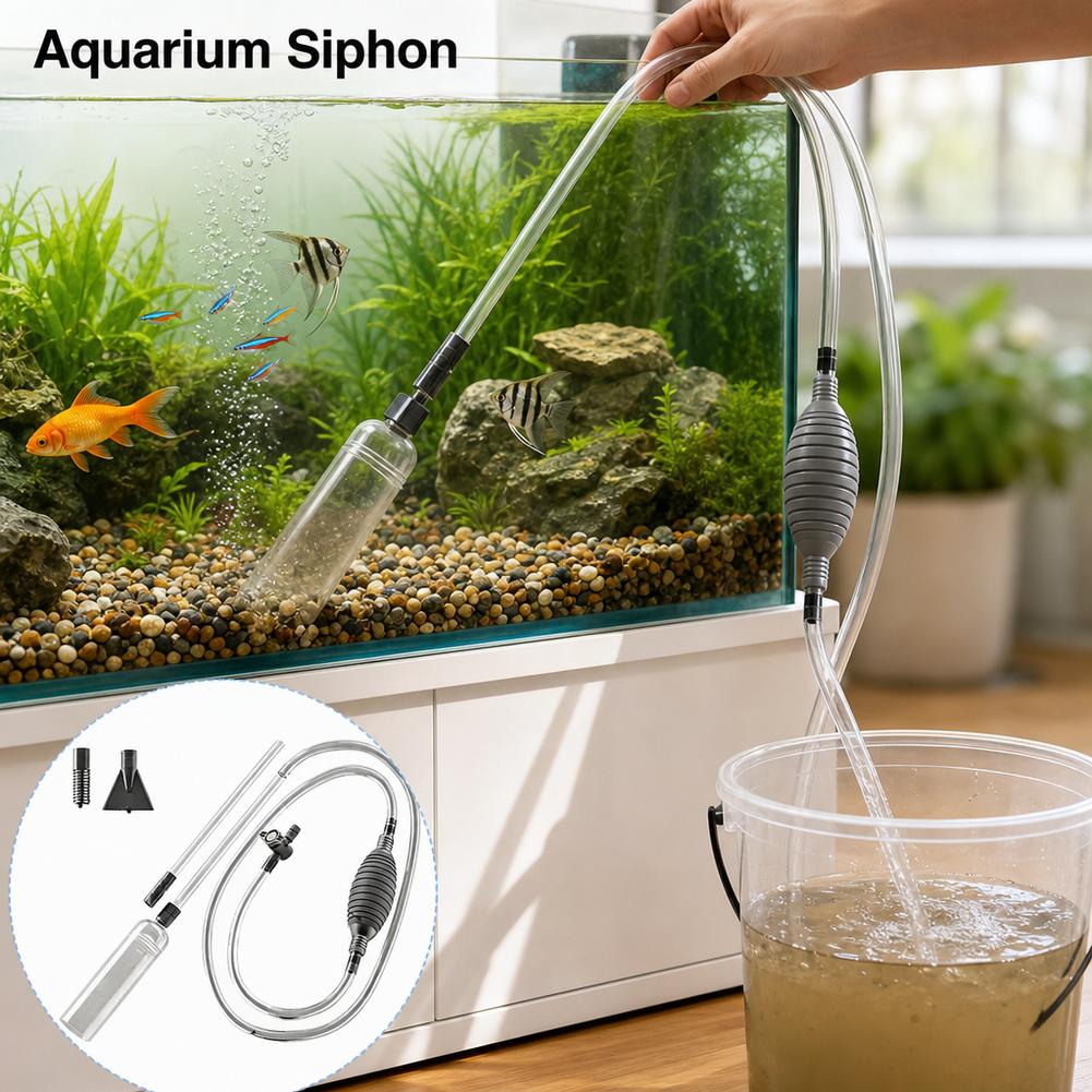 Kit de siphon manuel pour aqua - Aquarium Fish Tank Cleaner avis et prix
