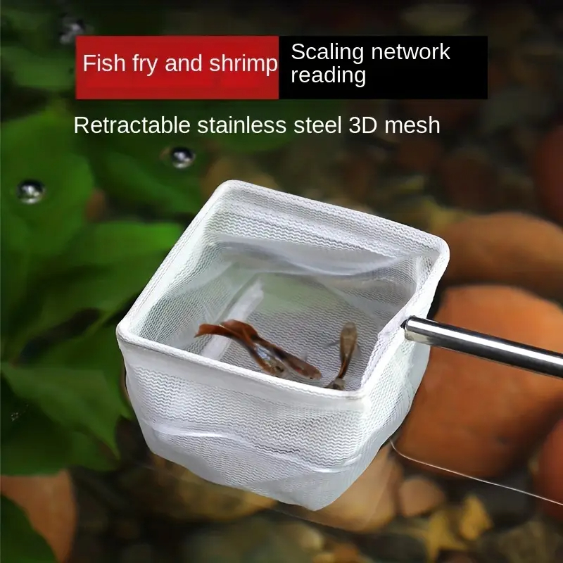 Filet d'aquarium à poignée car - Fish Net Handle avis et prix