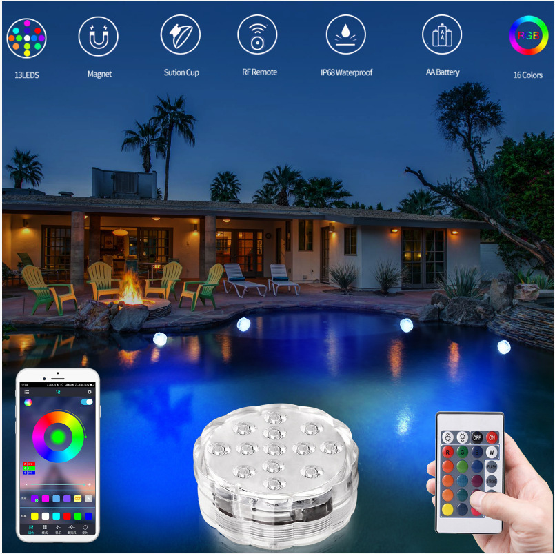Lampe de plongée 13 LED, lampe - Aquarium Fish Rainbow avis et prix