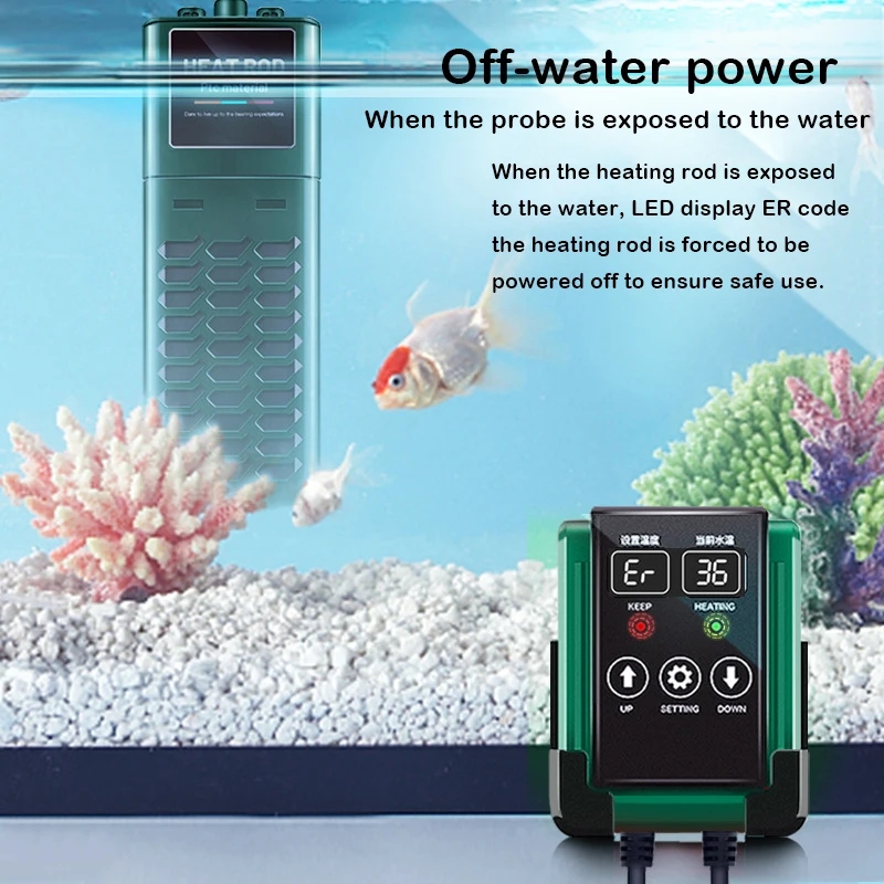 Chauffe-eau réglable pour aqua - Aquarium Fish Uk avis et prix