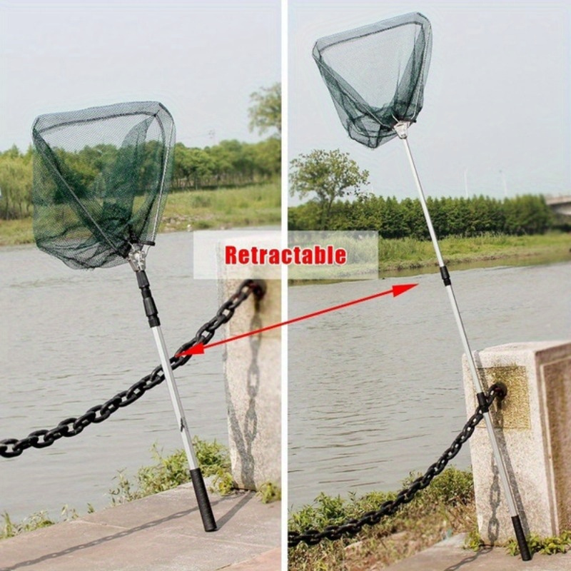 Épuisette de pêche triangulair - Fish Net Handle avis et prix