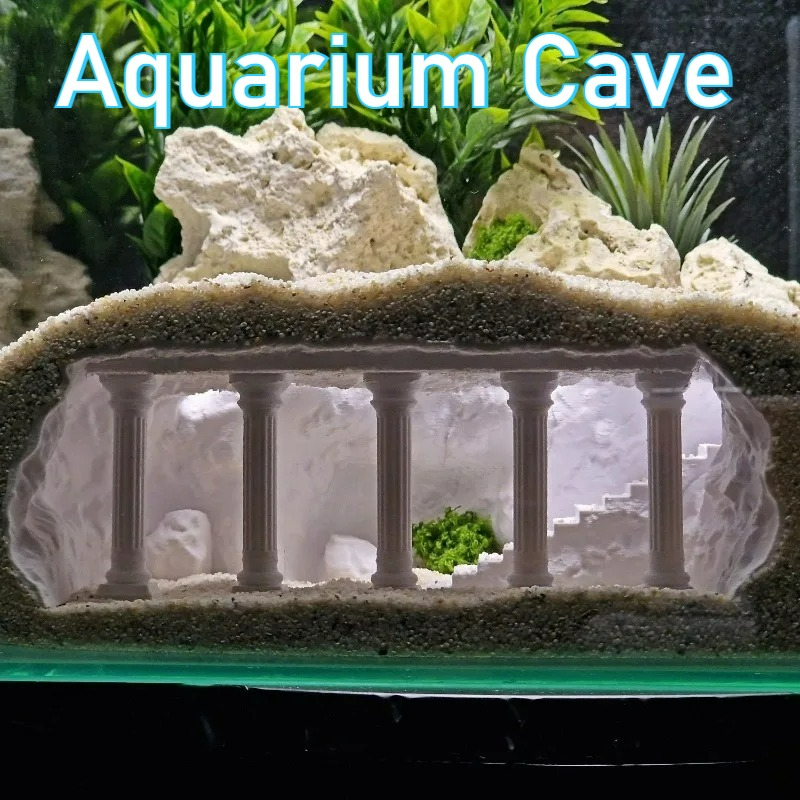 Caverne d'aquarium imprimée en - Aquarium Fish Hide avis et prix
