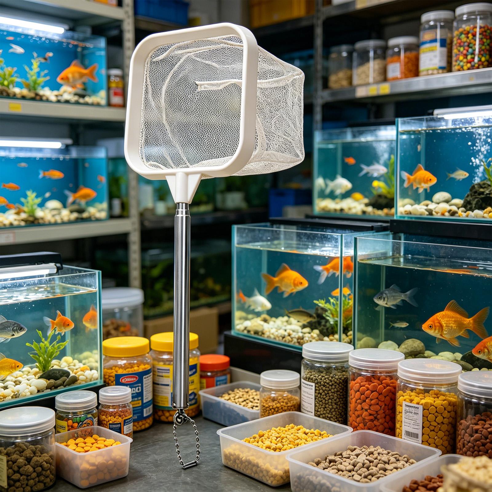 Épuisette à long manche extens - Fish Net Handle avis et prix