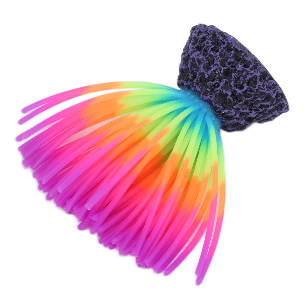 Coraux en silicone colorés pou - Aquarium Fish Rainbow avis et prix