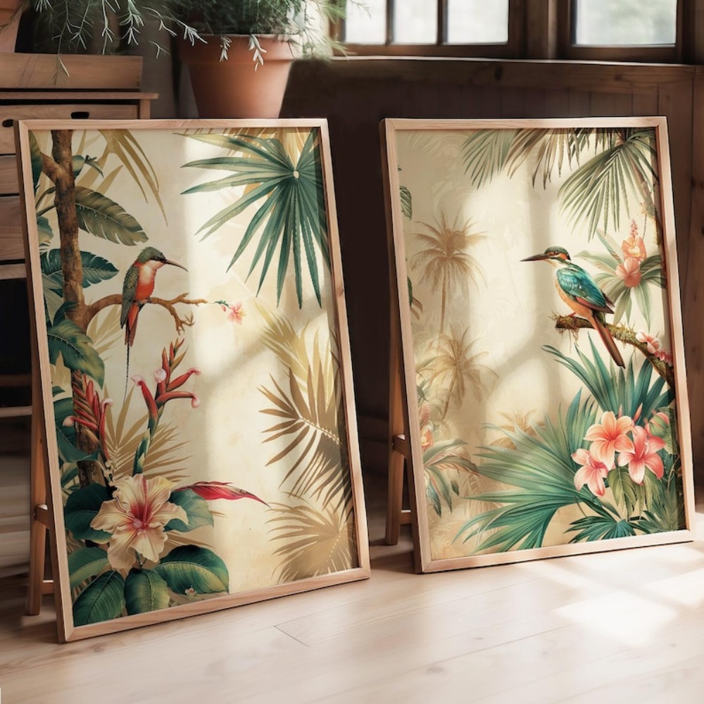 2 affiches d'oiseaux de plante - Live Plant Fertilizer avis et prix
