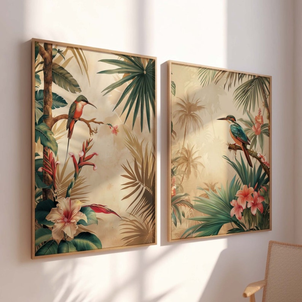 2 affiches d'oiseaux de plante - Live Plant Fertilizer avis et prix