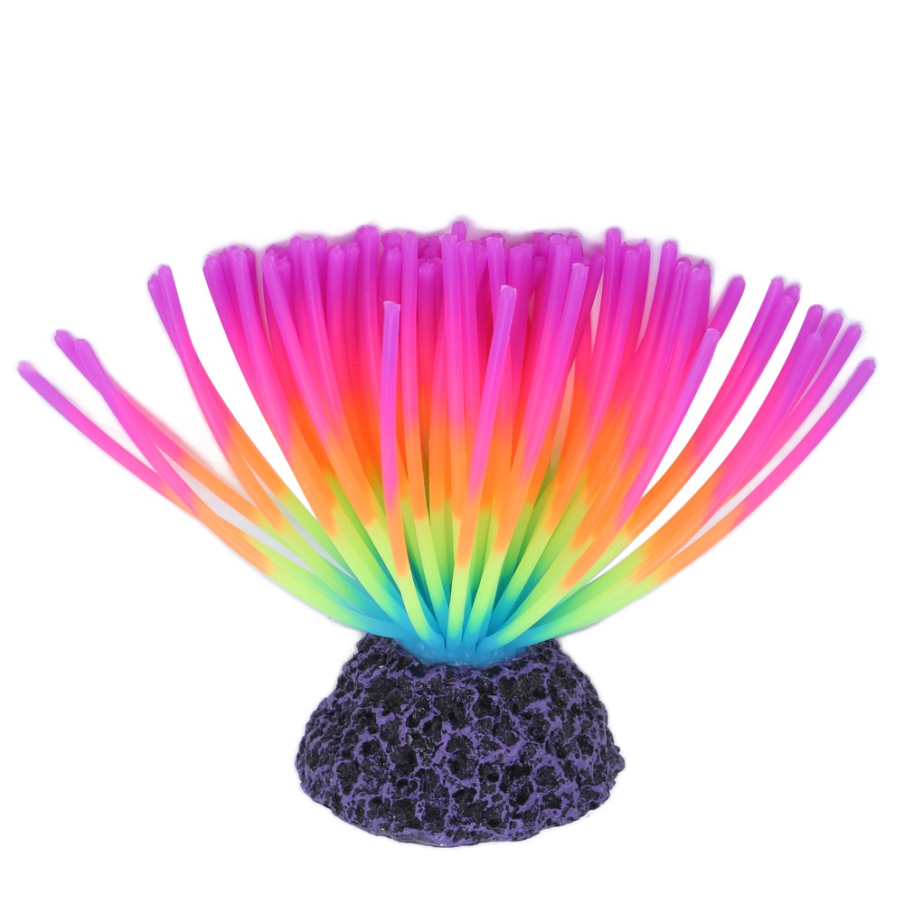 Coraux en silicone colorés pou - Aquarium Fish Rainbow avis et prix