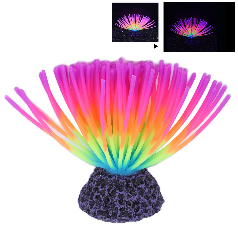 Corail en silicone coloré pour - Aquarium Fish Rainbow avis et prix