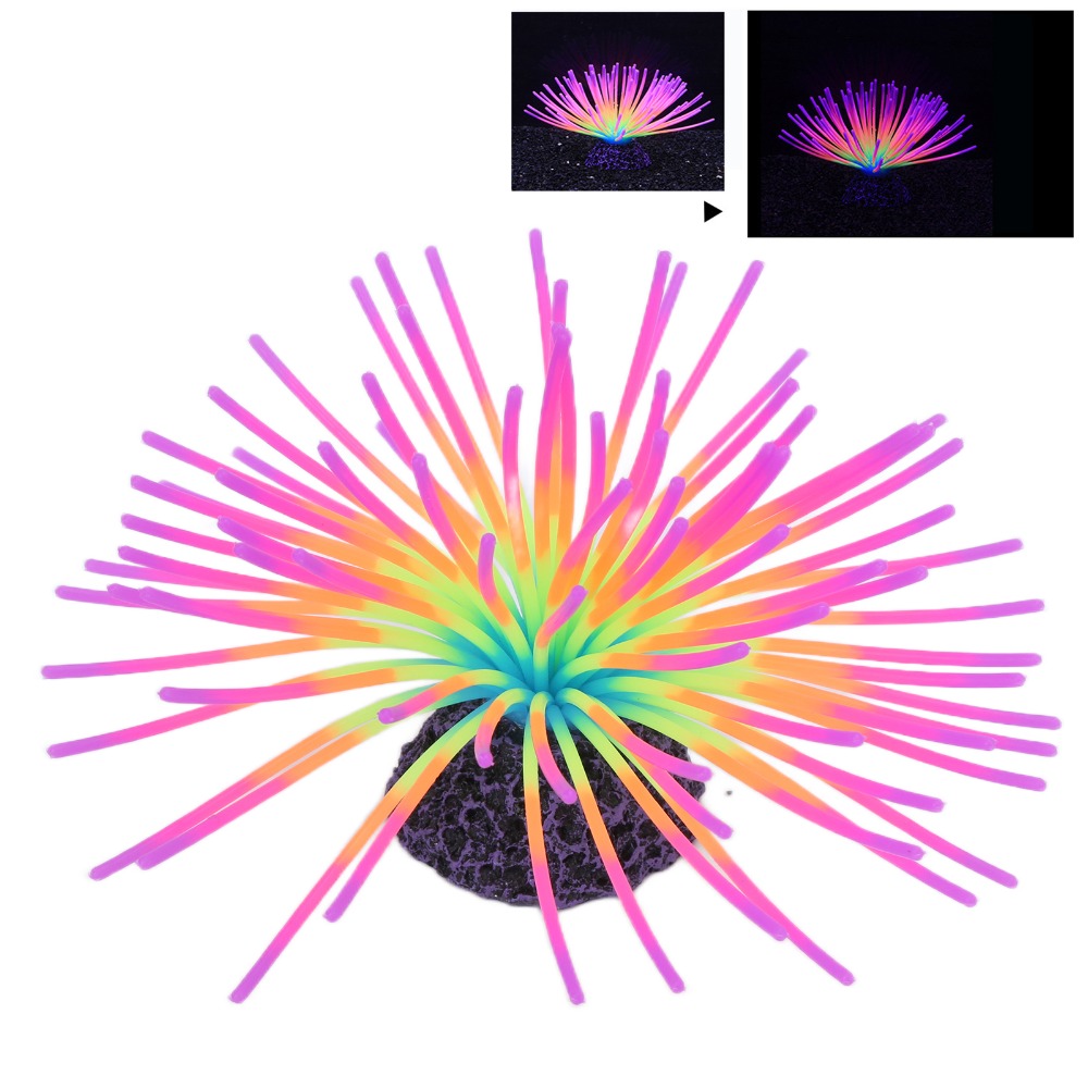 Corail en silicone coloré pour - Aquarium Fish Rainbow avis et prix