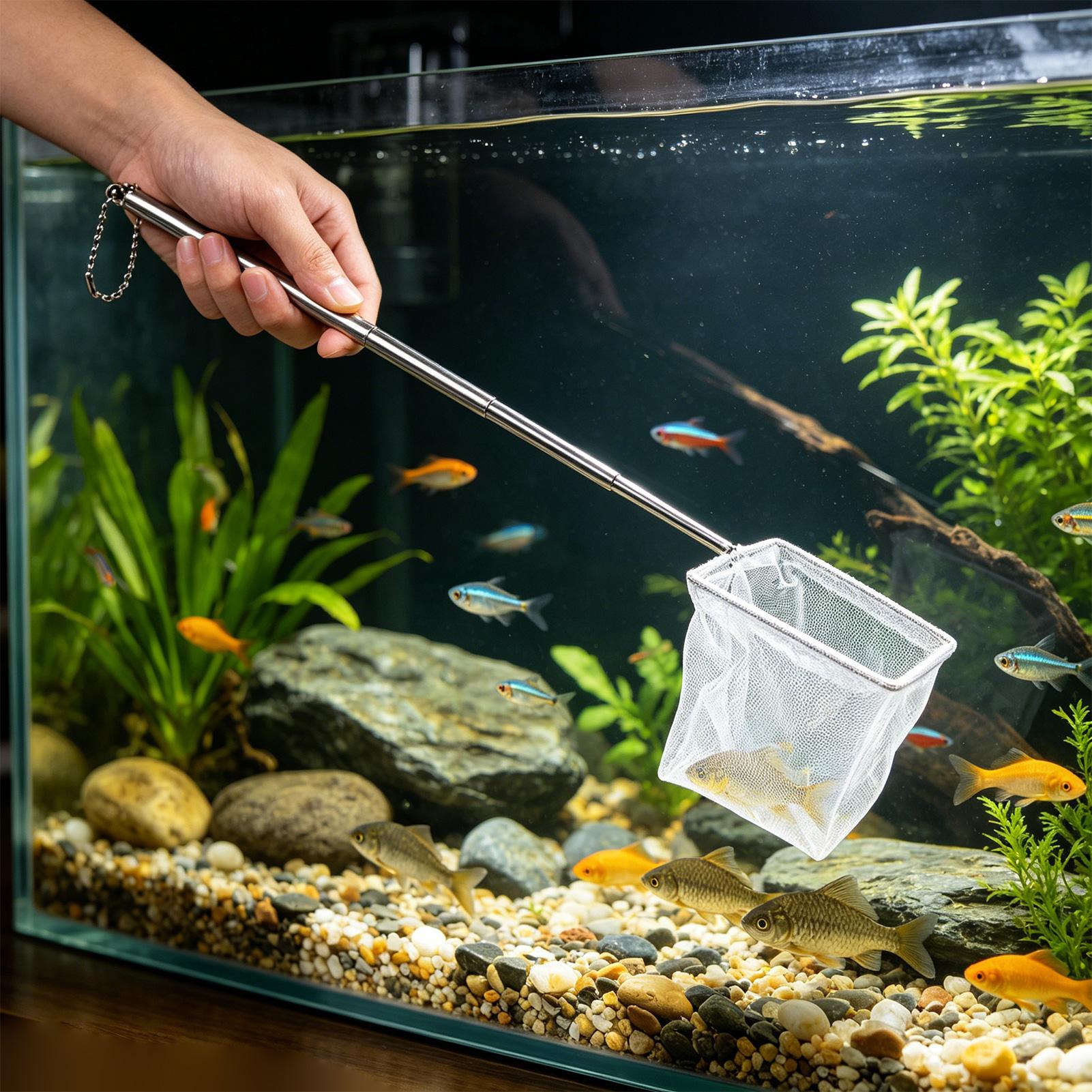 Lot de 2 Petits Épuisettes à P - Fish Net Handle avis et prix