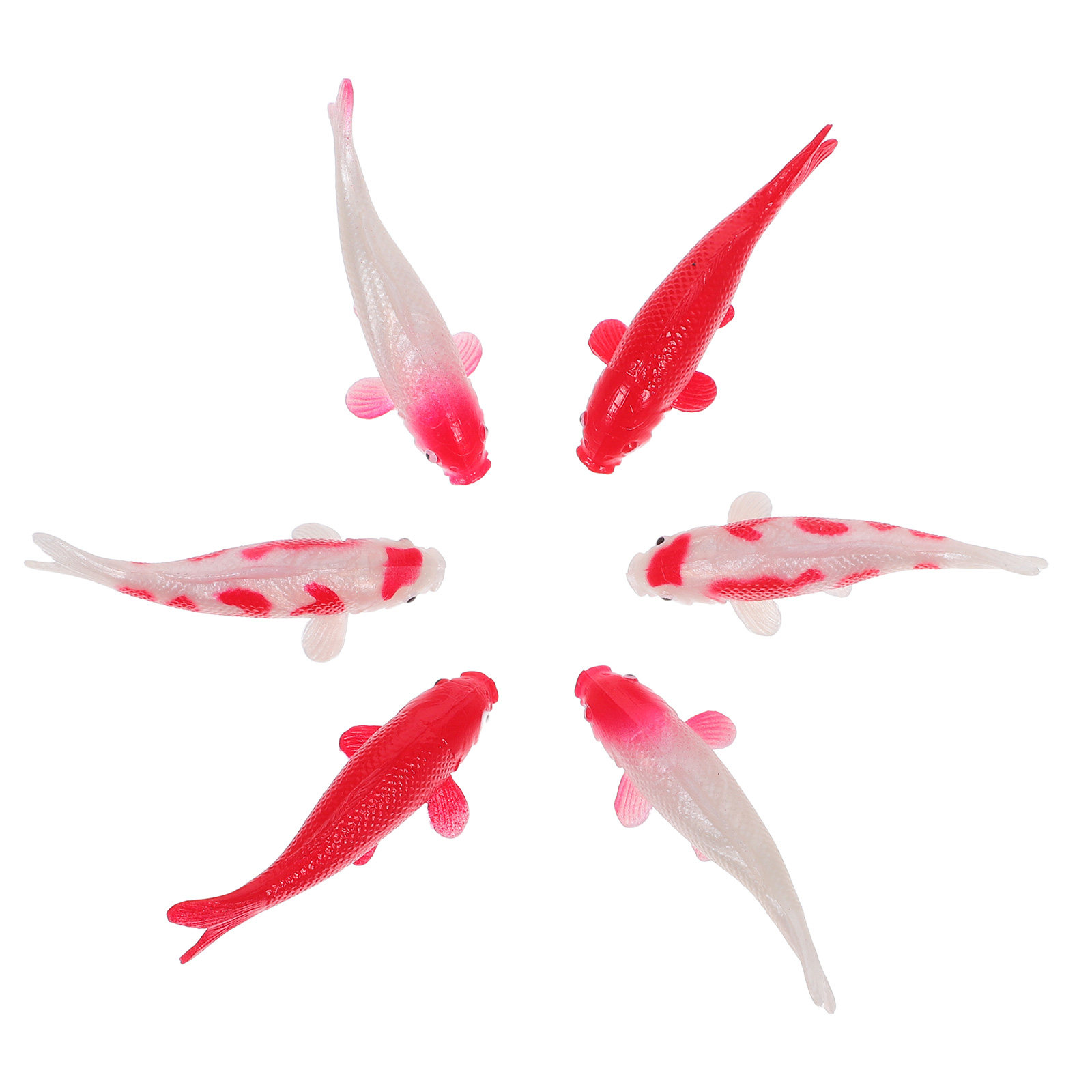 6 pièces de poissons koi minia - Aquarium Fish Low Maintenance avis et prix
