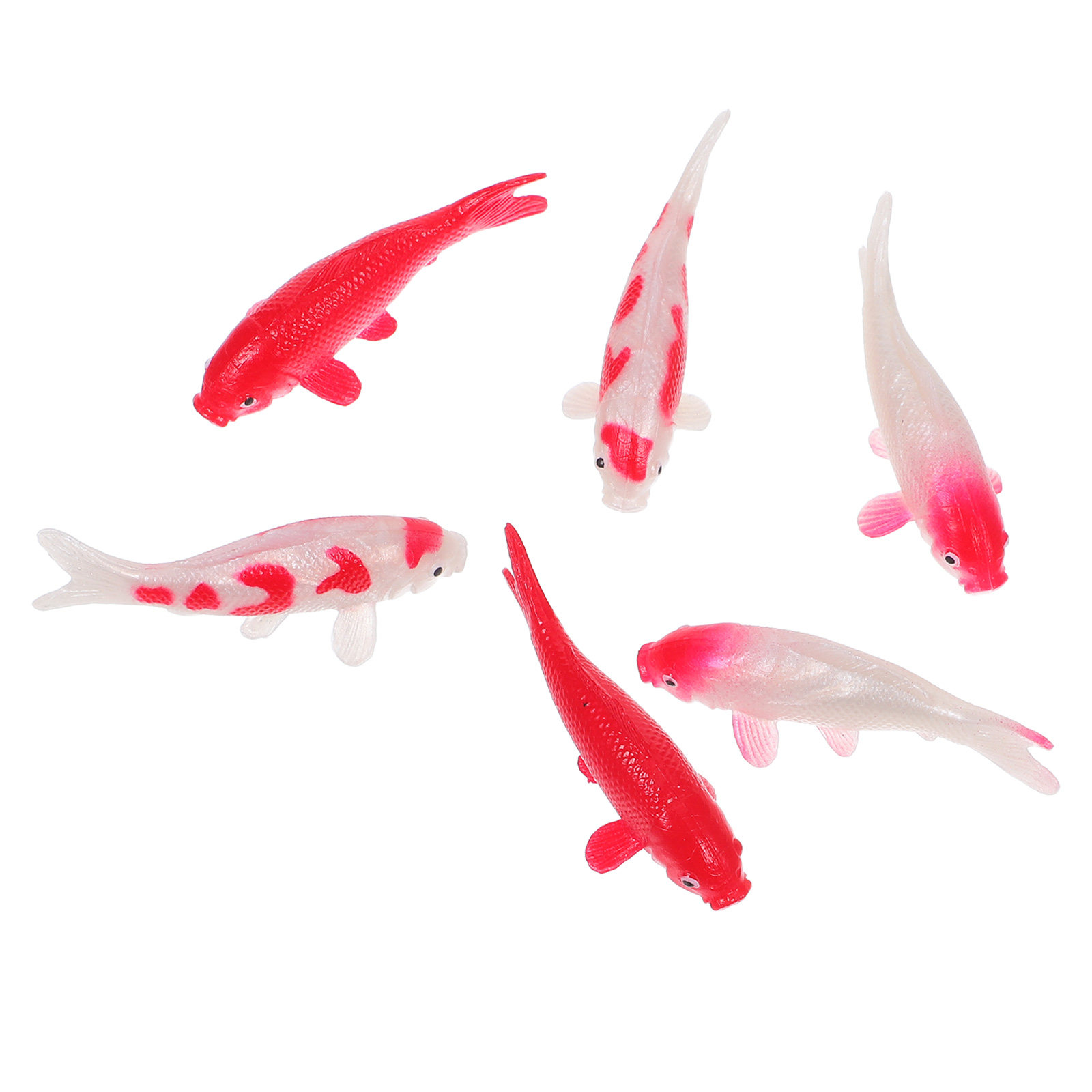 6 pièces de poissons koi minia - Aquarium Fish Low Maintenance avis et prix