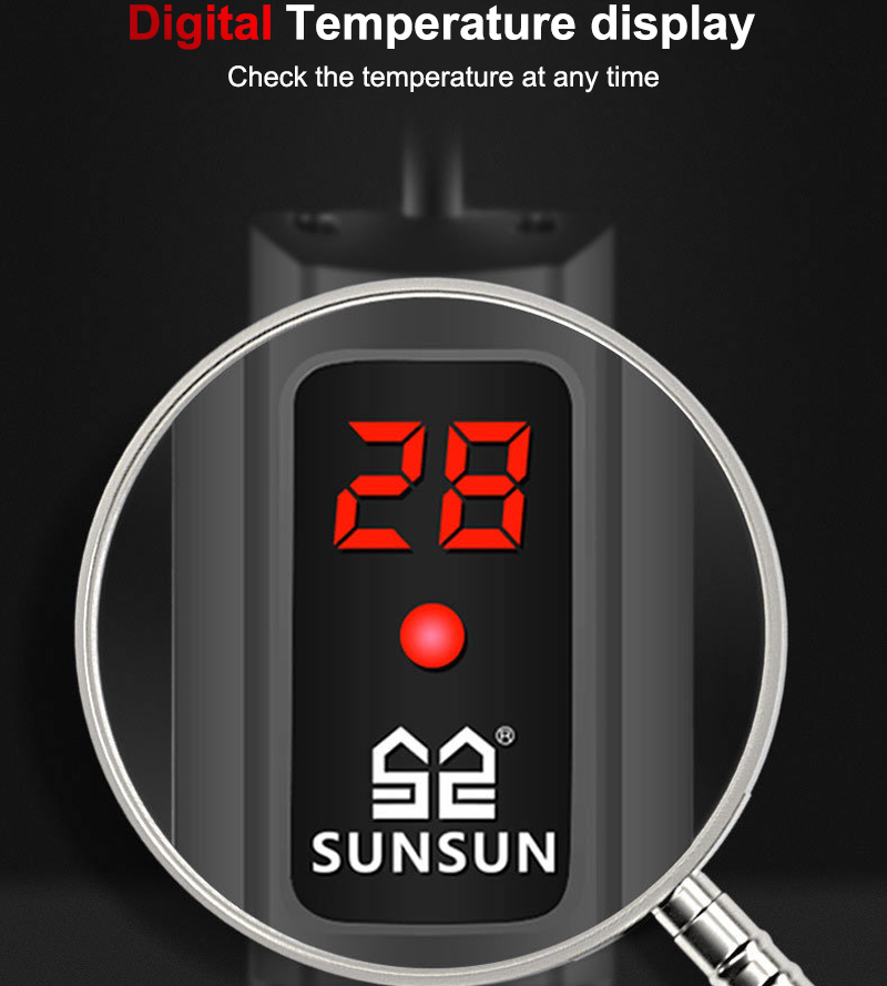 SUNSUN Aquarium Chauffage Subm - Aquarium Fish Uk avis et prix