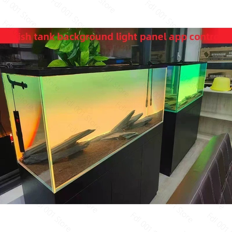 Panneau de fond pour aquarium  - Aquarium Fish Rainbow avis et prix